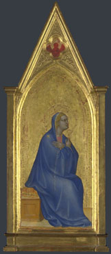 Giovanni da Milano: 'The Virgin: Left Pinnacle Panel'