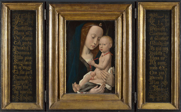 Follower of Hugo van der Goes: 'Virgin and Child'