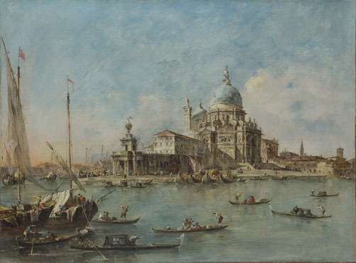 Francesco Guardi: 'Venice: The Punta della Dogana'