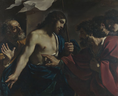 Guercino: 'The Incredulity of Saint Thomas'