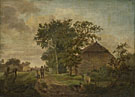 A Road by a Cottage