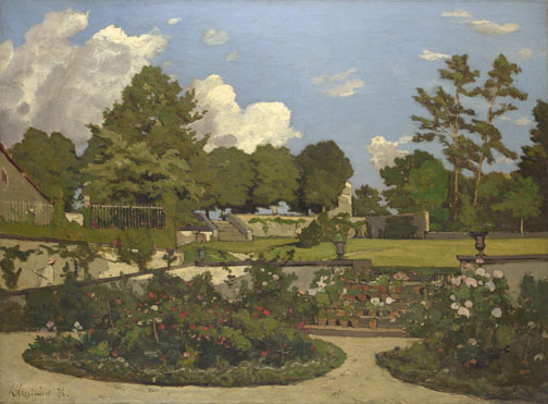 Henri-Joseph Harpignies: 'The Painter's Garden at Saint-Privé'