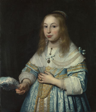 Bartholomeus van der Helst: 'Portrait of a Girl'