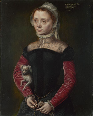Catharina van Hemessen: 'Portrait of a Lady'
