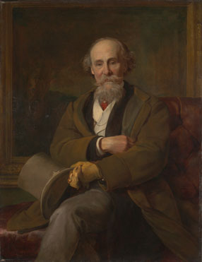 John Callcott Horsley: 'Portrait of Martin Colnaghi'