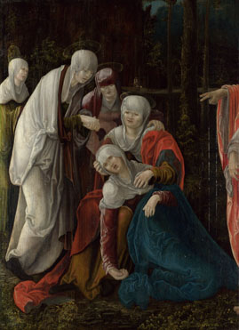 Wolf Huber: 'Christ taking leave of his Mother'