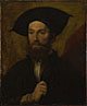 Portrait of a Man in a Large Black Hat