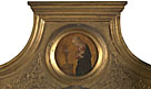 The Annunciate Virgin: Frame Roundel (right)