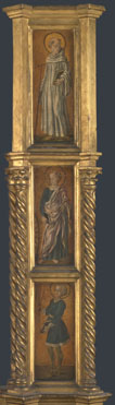 Attributed to Jacopo di Antonio (Master of Pratovecchio?): 'Right Pilaster of an Altarpiece'