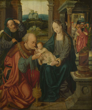 After Joos van Cleve: 'The Adoration of the Kings'