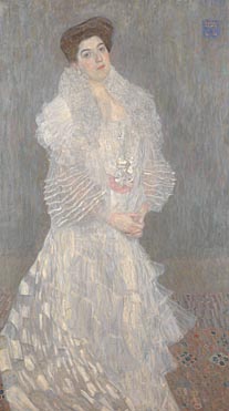 Gustav Klimt: 'Portrait of Hermine Gallia'