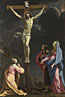 Christ on the Cross with the Virgin and Saints
