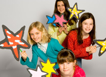 Learning: Children with props