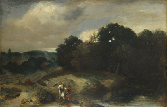 Jan Lievens: 'A Landscape with Tobias and the Angel'