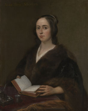 Jan Lievens: 'Portrait of Anna Maria van Schurman'