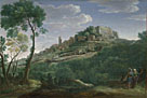 A Landscape with an Italian Hill Town