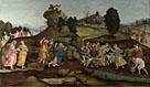 Moses brings forth Water out of the Rock