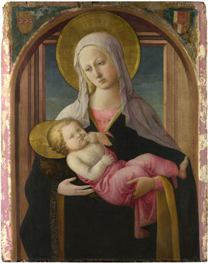 Fra Filippo Lippi and workshop: 'The Virgin and Child'