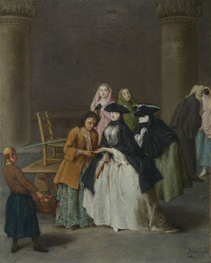Pietro Longhi: 'A Fortune Teller at Venice'