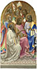 Adoring Saints: Left Main Tier Panel