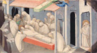 The Death of Saint Benedict: Predella Panel