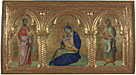 The Madonna of Humility with Saints Mark and John
