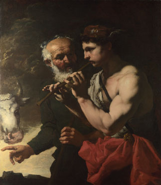Johann Carl Loth: 'Mercury piping to Argus'