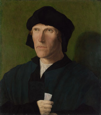 Lucas van Leyden: 'A Man aged 38'