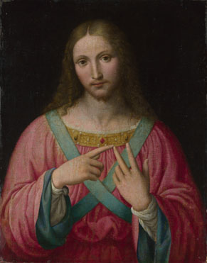 After Bernardino Luini: 'Christ'