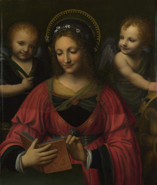 After Bernardino Luini: 'Saint Catherine'