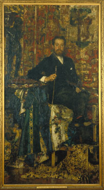 Antonio Mancini: 'The Marquis del Grillo'