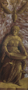Andrea Mantegna: 'The Vestal Virgin Tuccia with a sieve'