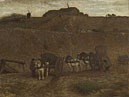 Men unloading Carts, Montmartre