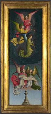 Simon Marmion: 'A Choir of Angels: From Left Hand Shutter'