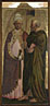 A Pope (Saint Gregory?) and Saint Matthias