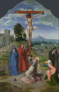 Workshop of Quinten Massys: 'The Crucifixion'