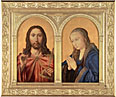 Diptych: Christ and the Virgin