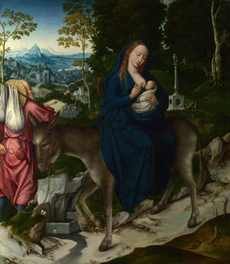 Workshop of the Master of 1518: 'The Flight into Egypt'
