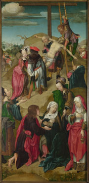 Master of Delft: 'The Deposition: Right Hand Panel'