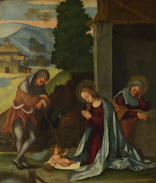 Lodovico Mazzolino: 'The Nativity'