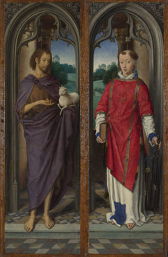 Hans Memling: 'Two Panels from a Triptych'