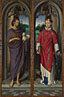 Two Panels from a Triptych