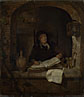 An Old Woman with a Book