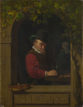 After Frans van Mieris the Elder: 'An Old Fiddler'
