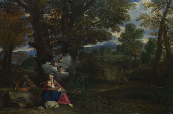 Pier Francesco Mola: 'The Rest on the Flight into Egypt'