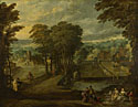 A Music Party before a Village