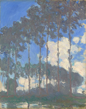 Claude-Oscar Monet: 'Poplars on the Epte'
