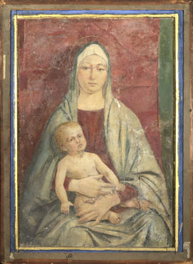 Attributed to Bartolomeo Montagna: 'The Virgin and Child'