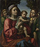 The Virgin and Child with the Baptist and an Angel