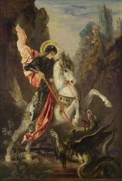 Gustave Moreau: 'Saint George and the Dragon'
